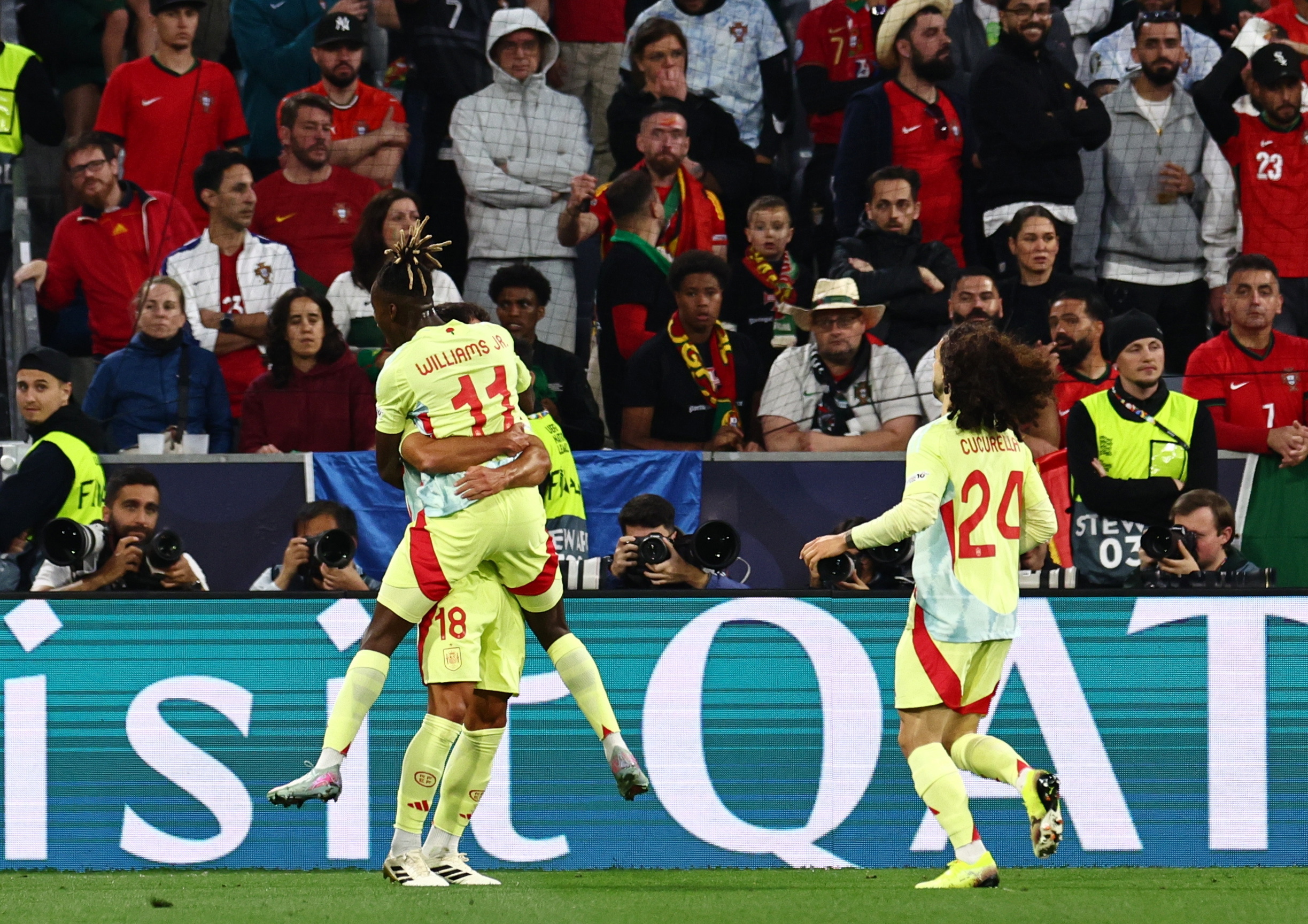 德国队做客葡萄牙，力争晋级关键比赛